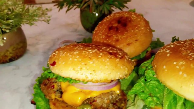 Smash Burger || Big Cheese Burger || Super Star Beef Burger @cookandbakewithNida