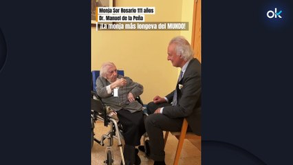 Sor Rosario con 111 años es la monja más longeva del mundo
