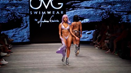 Hianny Fernandez in Slow Motion | Miami Swim Week 2023 Runway Moment