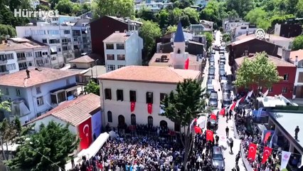 Gümrükçü İshak Ağa Camii açıldı... Cumhurbaşkanı Erdoğan: Bu ibadethanenin yapımında emeği geçen herkesi minnetle anıyorum