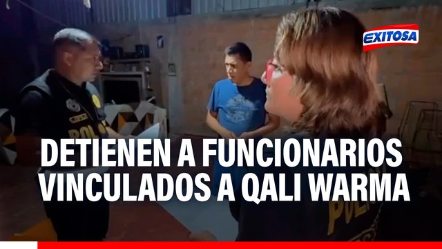 Caso Qali Warma: Fiscalía detiene a cuatro funcionarios en megaoperativo de allanamiento