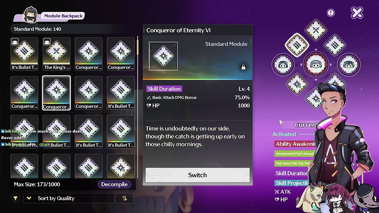 Zani-Peeb-SK vs Zani-Peeb-Rover team Wuthering Waves