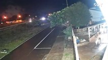 Desespero: Menino corre e grita por socorro após abordagem de ciclista na marginal da PRC-467 em Cascavel
