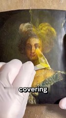 Removing 30 Years of Yellow Varnish Revealed