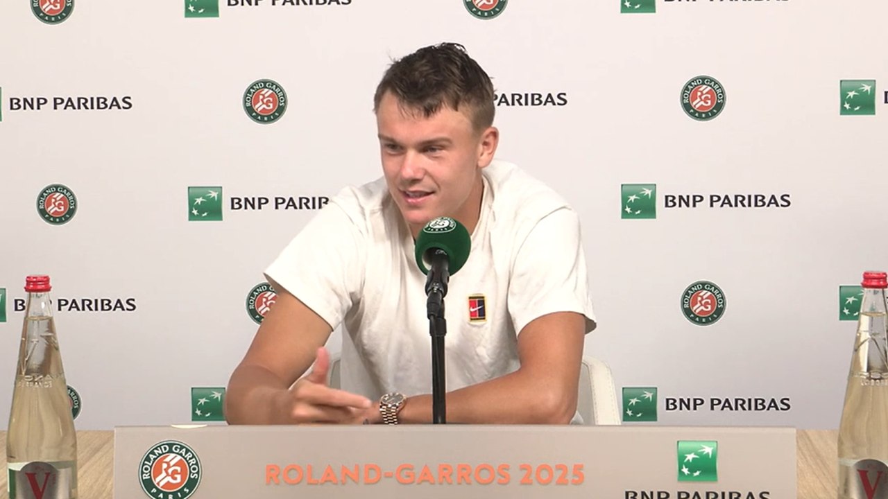 Roland-Garros 2025 - Holger Rune : "Novak Djokovic has been really nice to me all my career"