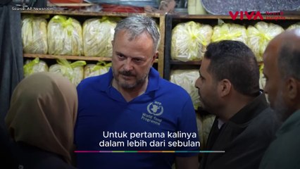 Penampakan Toko Roti di Gaza yang Kembali Beroperasi
