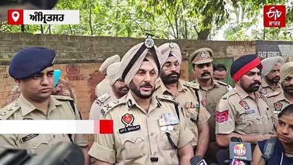 ਅੰਮ੍ਰਿਤਸਰ ਪੁਲਿਸ ਵੱਲੋਂ ਲੁਟੇਰਿਆਂ ਐਨਕਾਉਂਟਰ, ਬਲੈਕ ਆਊਟ ਦੌਰਾਨ ਕੀਤੀ ਸੀ ਕਾਰ ਚੋਰੀ