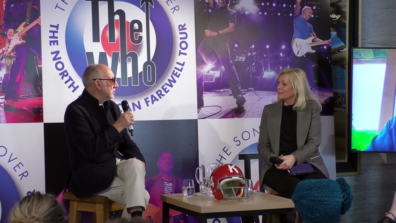 Pete Townshend and Roger Daltrey talk about the possibility of a UK farewell tour