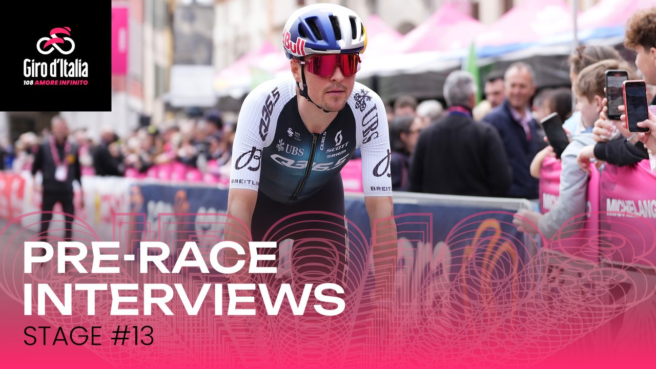 Giro d'Italia 2025 | Stage 13: Pre-race interviews