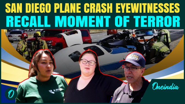 San Diego Plane Crash: Eyewitnesses Reveal What Exactly Happened; Shocking Crash Details Out