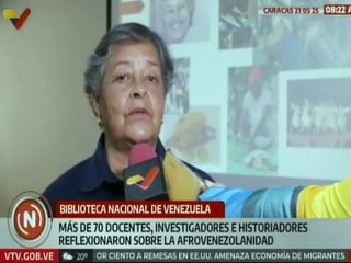 Caracas I Jornada antiimperialista en la Biblioteca Nacional reflexionó sobre la afrovenezolanidad