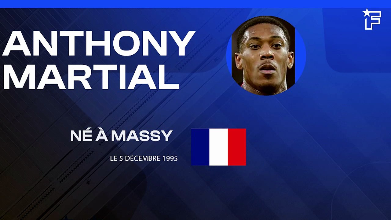 Fiche Technique d'Anthony Martial