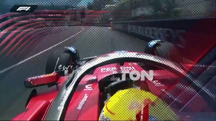 Lewis Hamilton voló en la primera práctica del GP de Mónaco