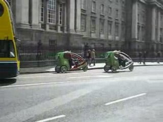 taxi vélo : écologique zéro CO2