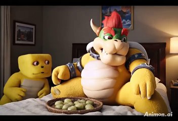 Bowser Eats Bananas