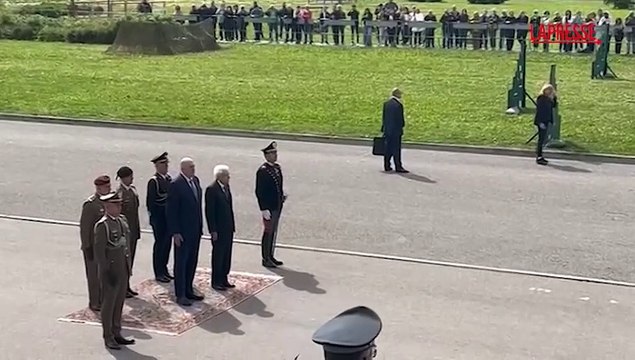 Modena, Mattarella e Crosetto alla Cerimonia degli Allievi Ufficiali