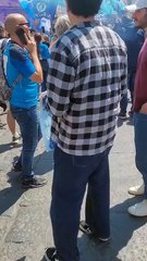 Selebrasi fan Napoli