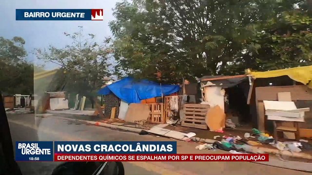 Novas cracolândias: dependentes químicos se espalham por São Paulo