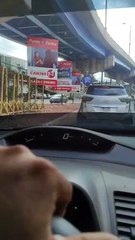 Se reporta un choque al final del bulevar Resistencia Popular con dirección al INAE