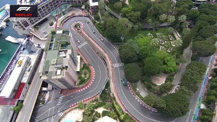 Leclerc y Stroll chocan durante la primera práctica en Mónaco
