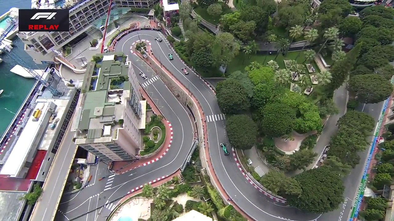 Leclerc y Stroll chocan durante la primera práctica en Mónaco