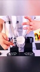 3-Barrel Cereal Dispenser | Smart Kitchen Storage for Snacks, Grains & More!