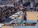 Kobe Bryant dunks on Kirilenko