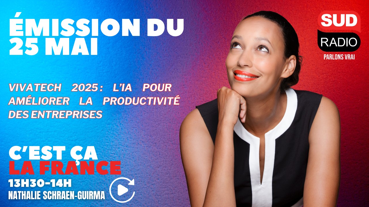 Vivatech 2025 : l’IA pour améliorer la productivité des entreprises - C'est ça la France