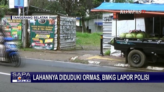 Polisi Usut Kasus Ormas yang Duduki Lahan Milik BMKG