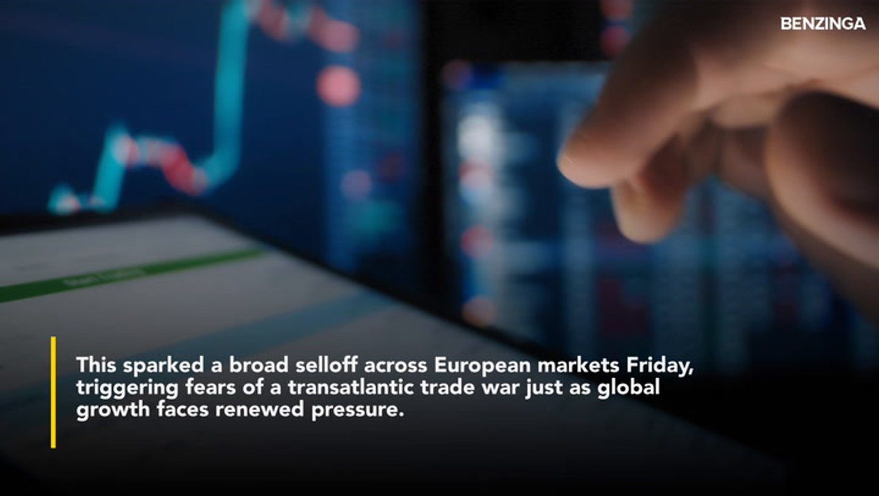 Trump Tariff Threat Hits Europe- Stocks Sink As 50% Duties Loom