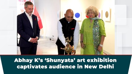 Abhay K’s ‘Shunyata’ art exhibition captivates audience in New Delhi