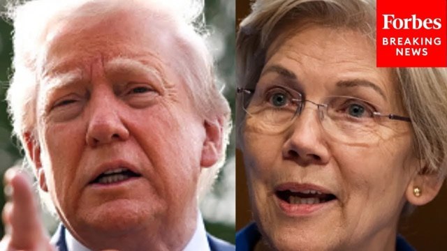 'He's Causing Economic Chaos': Elizabeth Warren Lambasts Trump Tariff Policies For 'Causing Economic Chaos'