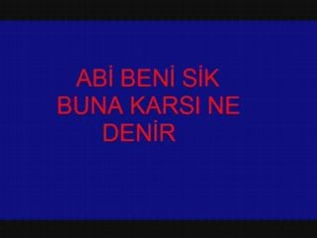 Komik Telefon Sakasi Abi Beni Sik - Vidéo Dailymotion