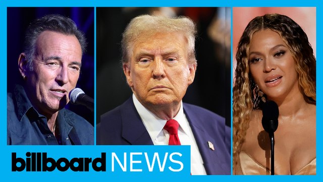 Donald Trump Accuses Beyoncé, Bruce Springsteen & More of Partaking In “Illegal Election Scam” | Billboard News