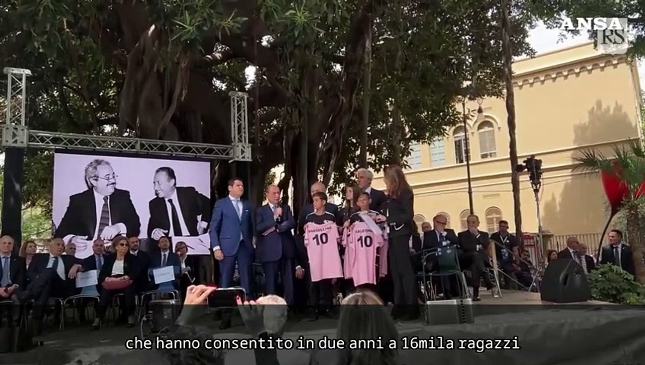 Mafia, Schifani: "Lo sport educa al rispetto delle regole"