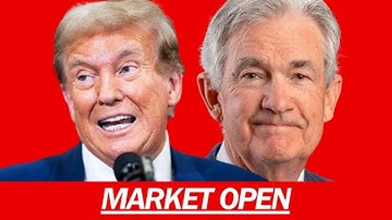 TRUMP WANTS 50% TARIFFS ON THE EU AND 25% TARIFFS ON APPLE, STOCKS GO RED | MARKET OPEN