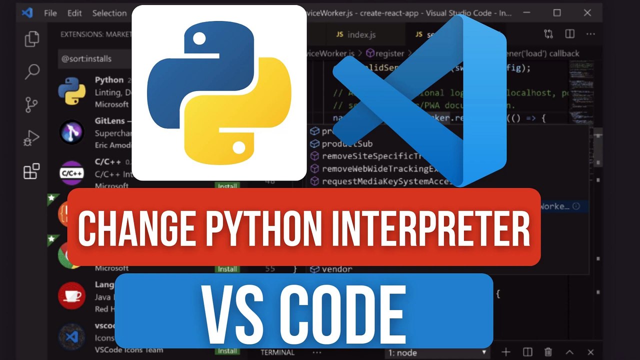 How to Change Python Interpreter in VS Code | Set Up the Right Python ...