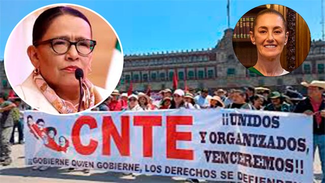 CDMX: Rosa Icela pone en duda condiciones para reunión entre Claudia Sheinbaum y la CNTE