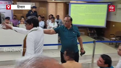 हिसार के लघु सचिवालय में जस्सी पेटवाड़ और बीजेपी कार्यकर्ताओं की भिड़ंत, मंत्री ने संभाला मोर्चा
