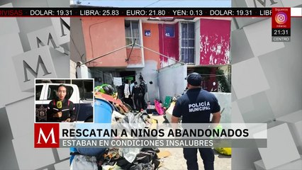 Resguardan a dos niños que vivían en condiciones de vulnerabilidad en Ecatepec