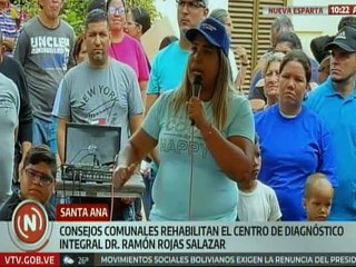 Consejos Comunales rehabilitan CDI Dr. Ramón Rojas Salazar en el estado Nueva Esparta