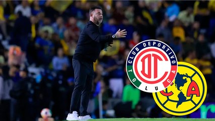 Toluca: Antonio "Turco" Mohamed se encara con la banca del América durante el juego de ida de la Gran Final