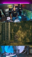 JE TOMBE MARGIT LE DÉCHU AVEC UNE BATTERIE