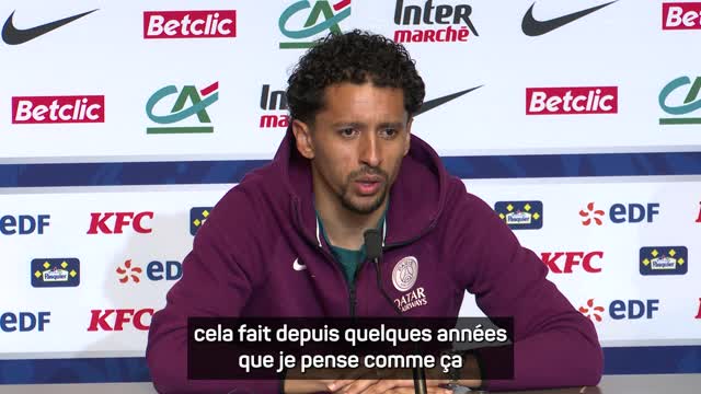 PSG - Marquinhos : "Je joue chaque match comme si c'était le dernier"