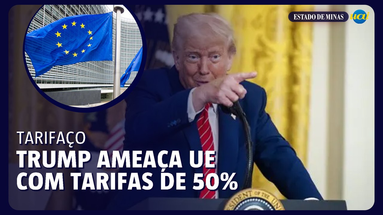 Trump ameaça União Europeia com tarifas de 50%
