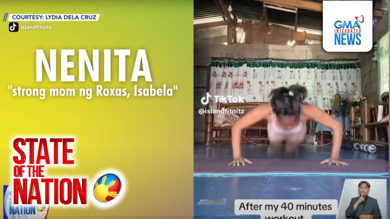 Single mom sa isabela na all out sa work out, kinaaliwan online | SONA