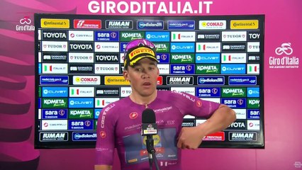Cycling - Giro d'Italia 2025 - Mads Pedersen : "This is the first time I'm sprinting against Isaac Del Toro and..."