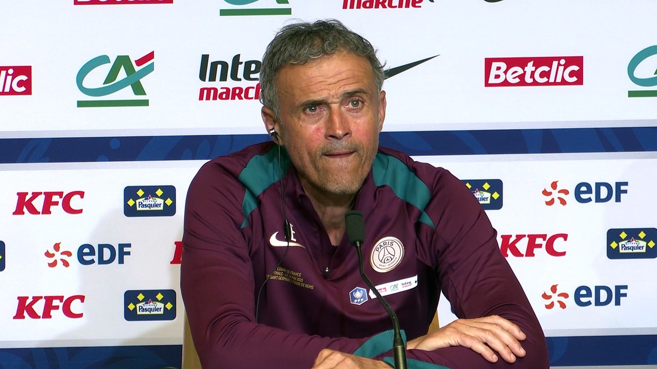 Luis Enrique : "Ecrire l’histoire, c’est notre objectif depuis le premier jour"