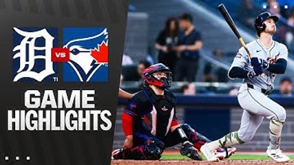 Tigers vs. Blue Jays Game Highlights (5/16/25) | MLB Highlights