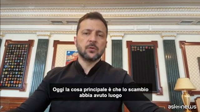 Zelensky conferma un grande scambio di prigionieri con la Russia